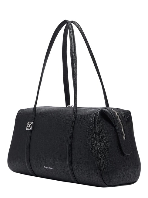 EMBLEM HW sac bandouli&egrave;re sur noir - Sacs pour Femme