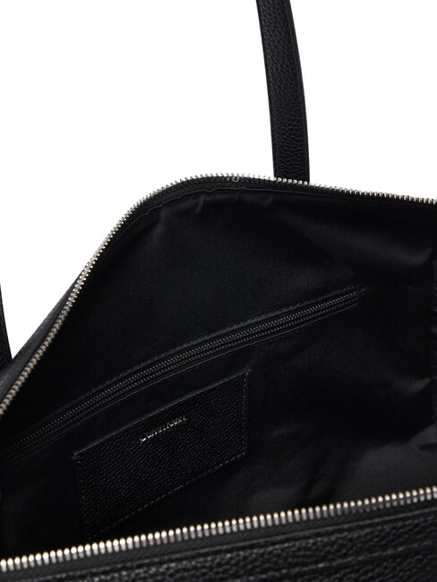 EMBLEM HW sac bandouli&egrave;re sur noir - Sacs pour Femme