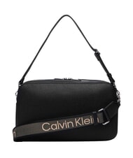 CALVIN KLEIN WEBBING Sac bandouli&egrave;re, avec bandouli&egrave;re sur noir - Sacs pour Femme - 4