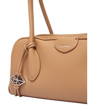 CALVIN KLEIN EMBLEM TRIO sac bandouli&egrave;re tanin - Sacs pour Femme - 4