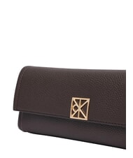 CALVIN KLEIN EMBLEM HW Pochette, sac bandouli&egrave;re argent d&eacute;licieux/antique - Sacs pour Femme - 3