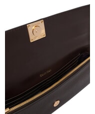 CALVIN KLEIN EMBLEM HW Pochette, sac bandouli&egrave;re argent d&eacute;licieux/antique - Sacs pour Femme - 5