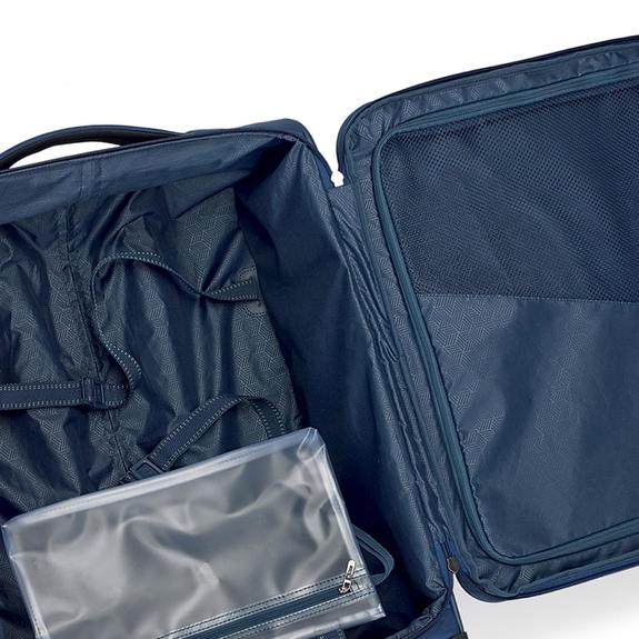 Valise Ligne ACTION, valise cabine, extensible bleu - Valises cabine