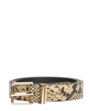 TOMMY HILFIGER TH SQUARE ceinture en cuir serpent - Ceintures - 3