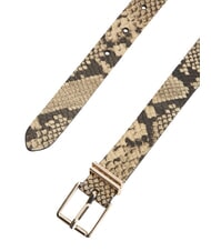 TOMMY HILFIGER TH SQUARE ceinture en cuir serpent - Ceintures - 4