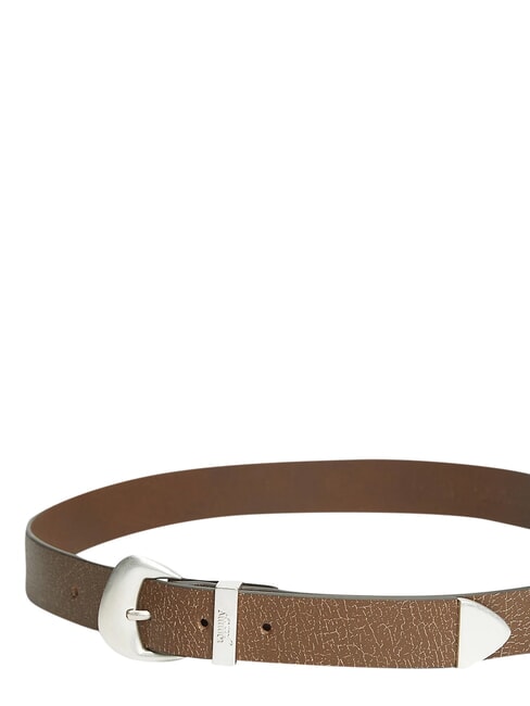 TJW SEASONAL COOL ceinture en cuir kaki fonc&eacute; des hauts plateaux - Ceintures