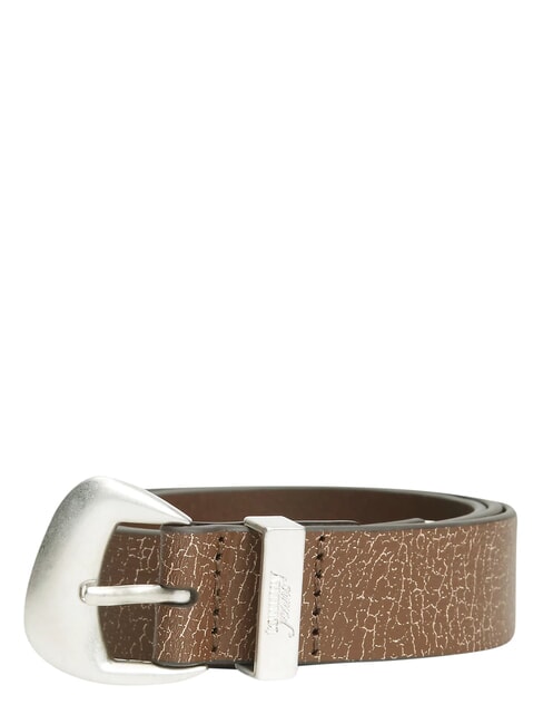 TJW SEASONAL COOL ceinture en cuir kaki fonc&eacute; des hauts plateaux - Ceintures