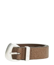 TOMMY HILFIGER TJW SEASONAL COOL ceinture en cuir kaki fonc&eacute; des hauts plateaux - Ceintures - 4