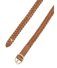 TOMMY HILFIGER TH SCULPT ceinture en cuir Cognac - Ceintures - 4