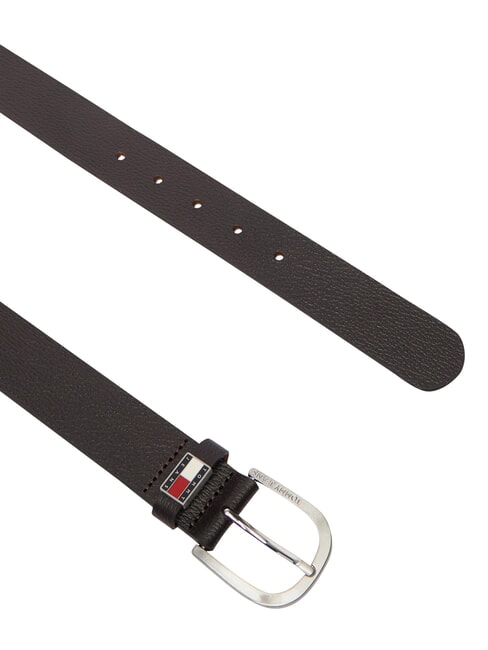 TJM RYAN ceinture en cuir marron fonc&eacute; - Ceintures