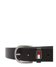 TOMMY HILFIGER TJM RYAN ceinture en cuir marron fonc&eacute; - Ceintures - 3