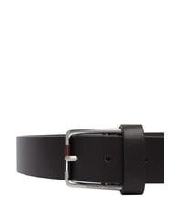 TOMMY HILFIGER TJM AUSTIN ceinture en cuir marron fonc&eacute; - Ceintures - 3
