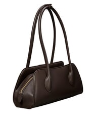 CALVIN KLEIN EMBLEM TRIO sac bandouli&egrave;re argent d&eacute;licieux/antique - Sacs pour Femme - 3