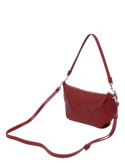 WOVEN sac bandouli&egrave;re vin de Bordeaux - Sacs pour Femme