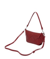 CALVIN KLEIN WOVEN sac bandouli&egrave;re vin de Bordeaux - Sacs pour Femme - 3