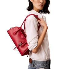 CALVIN KLEIN EMBOSSED LOGO BUSINE sac bandouli&egrave;re vin de Bordeaux - Sacs pour Femme - 2