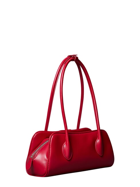 EMBOSSED LOGO BUSINE sac bandouli&egrave;re vin de Bordeaux - Sacs pour Femme