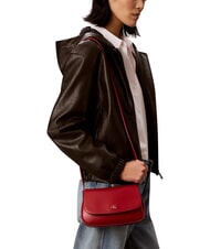 CALVIN KLEIN HARDWARE MONOGRAM Mini sac bandouli&egrave;re vin de Bordeaux - Sacs pour Femme - 2
