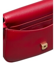 CALVIN KLEIN HARDWARE MONOGRAM Mini sac bandouli&egrave;re vin de Bordeaux - Sacs pour Femme - 4