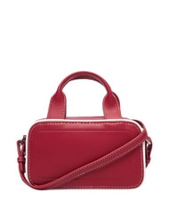 CALVIN KLEIN CONTRAST CK Mini sac &agrave; main avec bandouli&egrave;re vin de Bordeaux - Sacs pour Femme - 3