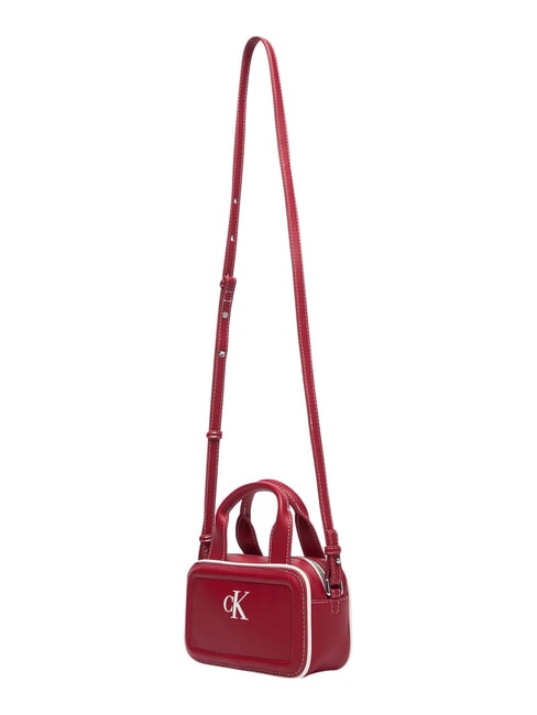 CONTRAST CK Mini sac &agrave; main avec bandouli&egrave;re vin de Bordeaux - Sacs pour Femme