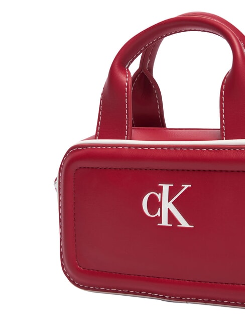 CONTRAST CK Mini sac &agrave; main avec bandouli&egrave;re vin de Bordeaux - Sacs pour Femme