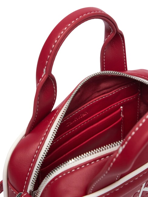 CONTRAST CK Mini sac &agrave; main avec bandouli&egrave;re vin de Bordeaux - Sacs pour Femme