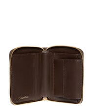 CALVIN KLEIN COATED EMBLEM Petit portefeuille - Portefeuilles Femme