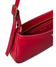 CALVIN KLEIN HARDWARE MONOGRAM sac bandouli&egrave;re vin de Bordeaux - Sacs pour Femme - 4