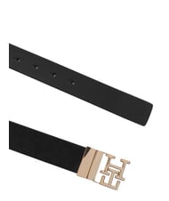 TOMMY HILFIGER TH LOGO Ceinture en cuir double face - Ceintures