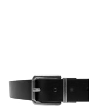 CALVIN KLEIN CASUAL ROLLER Ceinture r&eacute;versible en cuir noir/ck brun fonc&eacute;/antique s - Ceintures - 3