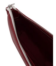 CALVIN KLEIN CONTRAST CK sac bandouli&egrave;re vin de Bordeaux - Sacs pour Femme - 5