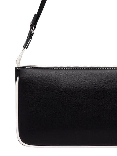 CONTRAST CK sac bandouli&egrave;re sur noir - Sacs pour Femme