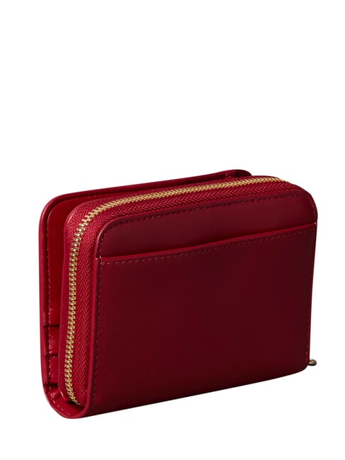 HARDWARE MONOGRAM portefeuille en cuir vin de Bordeaux - Portefeuilles Femme