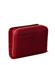 CALVIN KLEIN HARDWARE MONOGRAM portefeuille en cuir vin de Bordeaux - Portefeuilles Femme - 2