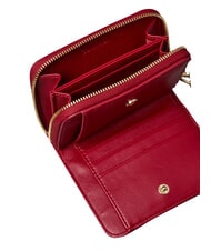 CALVIN KLEIN HARDWARE MONOGRAM portefeuille en cuir vin de Bordeaux - Portefeuilles Femme - 3