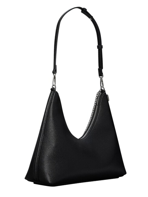 EMBLEM HW sac bandouli&egrave;re sur noir - Sacs pour Femme