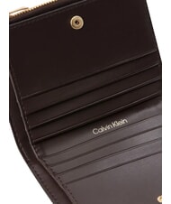 CALVIN KLEIN EMBLEM AOP portefeuille &agrave; double fermeture &eacute;clair d&eacute;licieux aop - Portefeuilles Femme - 3