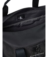 CALVIN KLEIN BOLD Sac de voyage avec bandouli&egrave;re sur noir - Sacs de voyage - 4