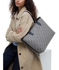 TOMMY HILFIGER TH ICON sac &agrave; bandouli&egrave;re bleu mono - Sacs pour Femme - 2