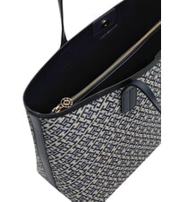 TOMMY HILFIGER TH ICON sac &agrave; bandouli&egrave;re bleu mono - Sacs pour Femme - 4