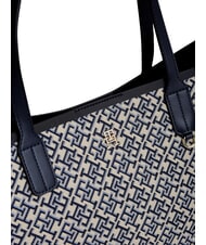 TOMMY HILFIGER TH ICON sac &agrave; bandouli&egrave;re bleu mono - Sacs pour Femme - 5