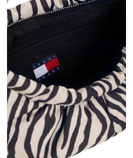 TOMMY HILFIGER TJW ICON sac bandouli&egrave;re papier journal &agrave; imprim&eacute; z&egrave;bre - Sacs pour Femme - 4