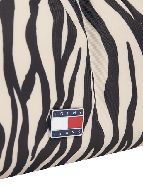 TJW ICON sac bandouli&egrave;re papier journal &agrave; imprim&eacute; z&egrave;bre - Sacs pour Femme
