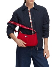 TOMMY HILFIGER TJW ESS DAILY sac bandouli&egrave;re Rouge d'Arizona - Sacs pour Femme - 2