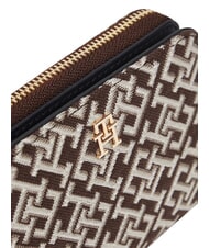 TOMMY HILFIGER TH ICON Petit portefeuille zipp&eacute; mono neutre - Portefeuilles Femme - 4