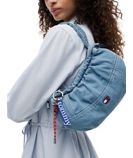TOMMY HILFIGER TJW ICON sac bandouli&egrave;re en coton denim - Sacs pour Femme - 2