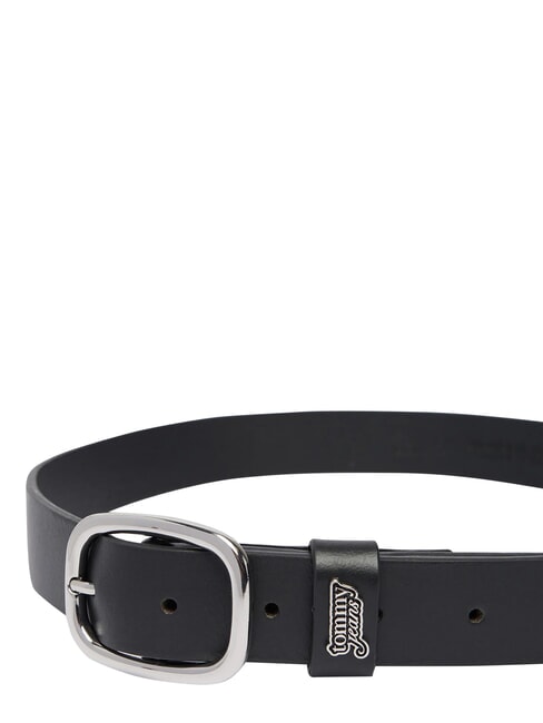 TJW OVAL ceinture en cuir le noir - Ceintures