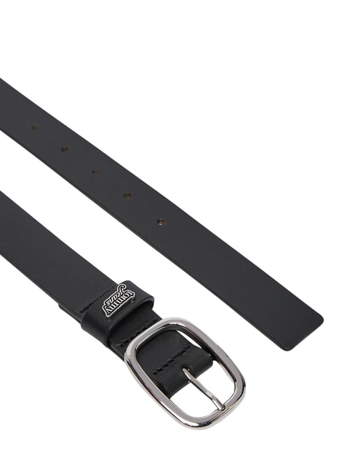 TJW OVAL ceinture en cuir le noir - Ceintures
