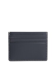 TOMMY HILFIGER TH MICRO FLAG porte-cartes en cuir plat bleu de l'espace - Portefeuilles Homme - 2